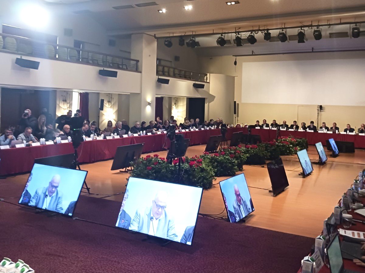 Παρέμβαση Μάκη Πρέντζα στη Σύνοδο Πρυτάνεων στον Βόλο