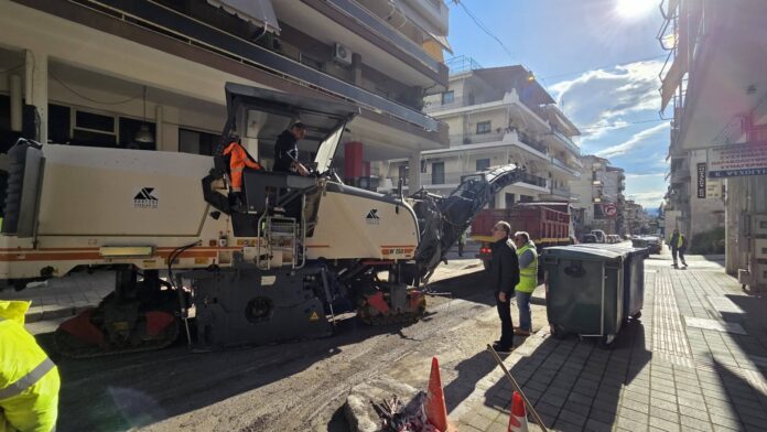 Δήμος Λαμιέων: 365 τεχνικές παρεμβάσεις τον Φεβρουάριο 2026