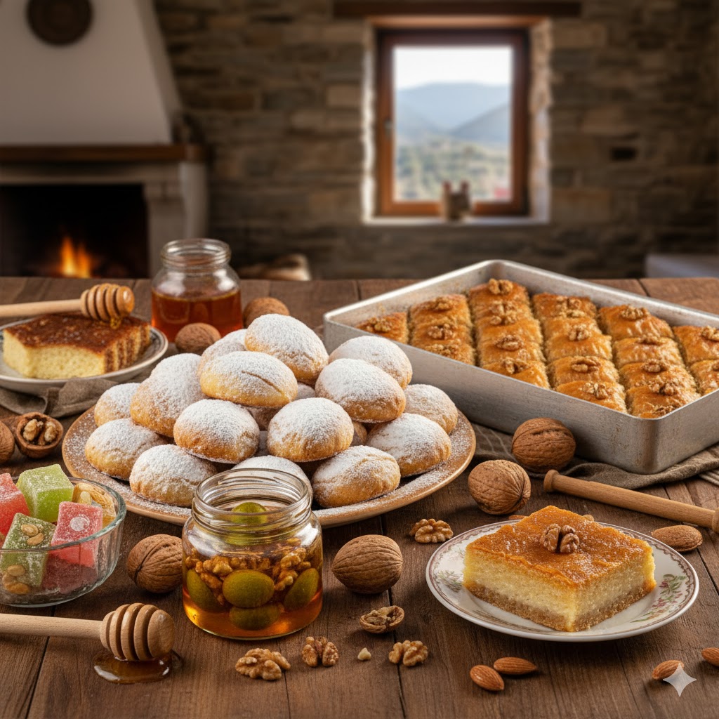 Σιρόπι και Άρωμα: Μια Γευστική Περιήγηση στα Παραδοσιακά Γλυκά της Φθιώτιδας
