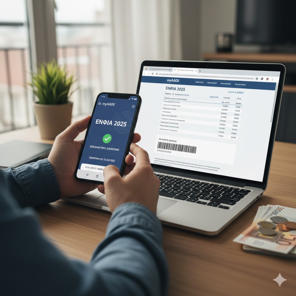 Αναρτήθηκαν τα εκκαθαριστικά του ΕΝΦΙΑ 2025 στην ΑΑΔΕ