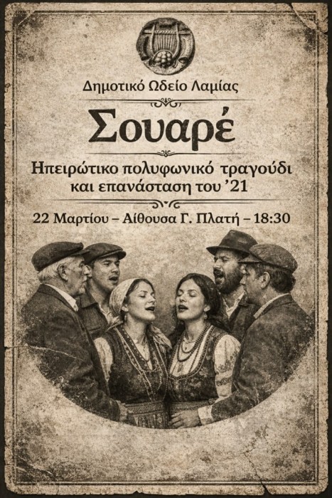 Μουσικό αφιέρωμα στο ηπειρώτικο πολυφωνικό τραγούδι