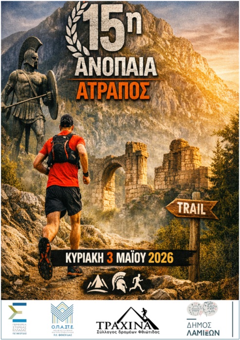 Θερμοπύλες: Αγώνας ορεινού τρεξίματος με ιστορική διαδρομή